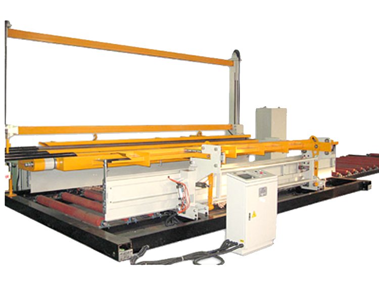 Welded Mesh Turner & Stacker with Roller Conveying System